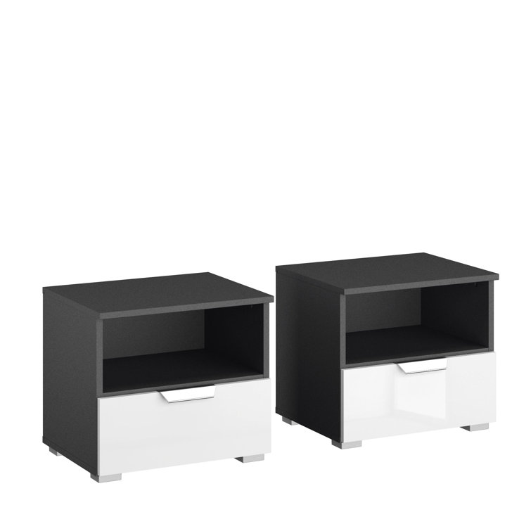 Brayden Studio Ashlar Manufactured Wood Bedside Table Wayfair.co.uk